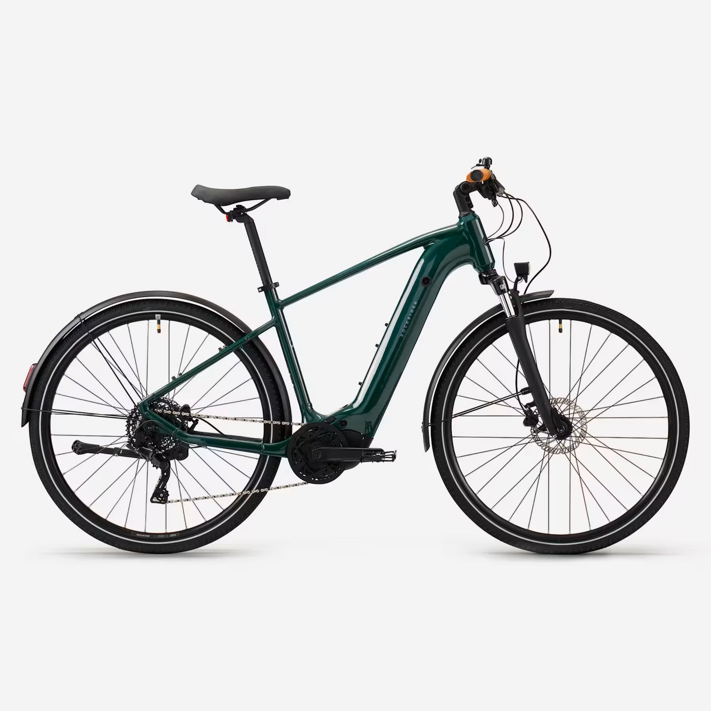 Vélo tout chemin électrique ROCKRIDER E-ACTV 500 vert