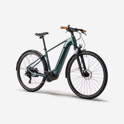 Vélo tout chemin électrique ROCKRIDER E-ACTV 500 vert