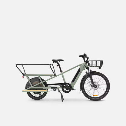 Vélo cargo électrique longtail chargement arrière R500E