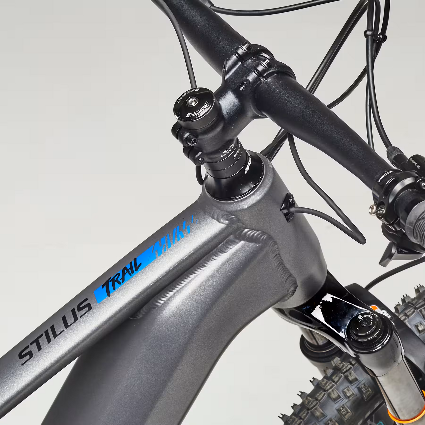VTT ELECTRIQUE tout suspendu 29" - STILUS E-TRAIL Gris
