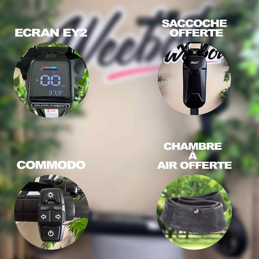 Trottinette Électrique Dualtron Togo : Confortable et Polyvalente