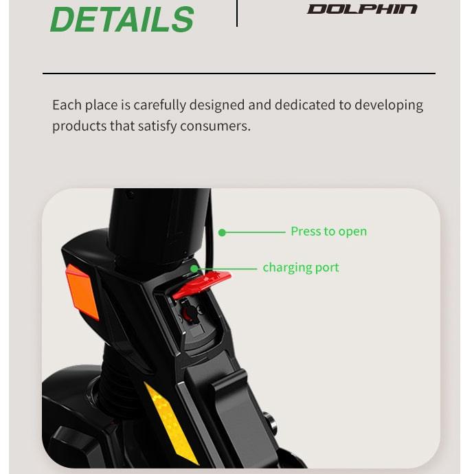 Trottinette Électrique Dualtron Dolphin : Pliable et Légère