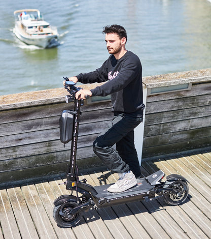 Trottinette Électrique Teverun Fighter Supreme Plus - Puissante et Grande Autonomie